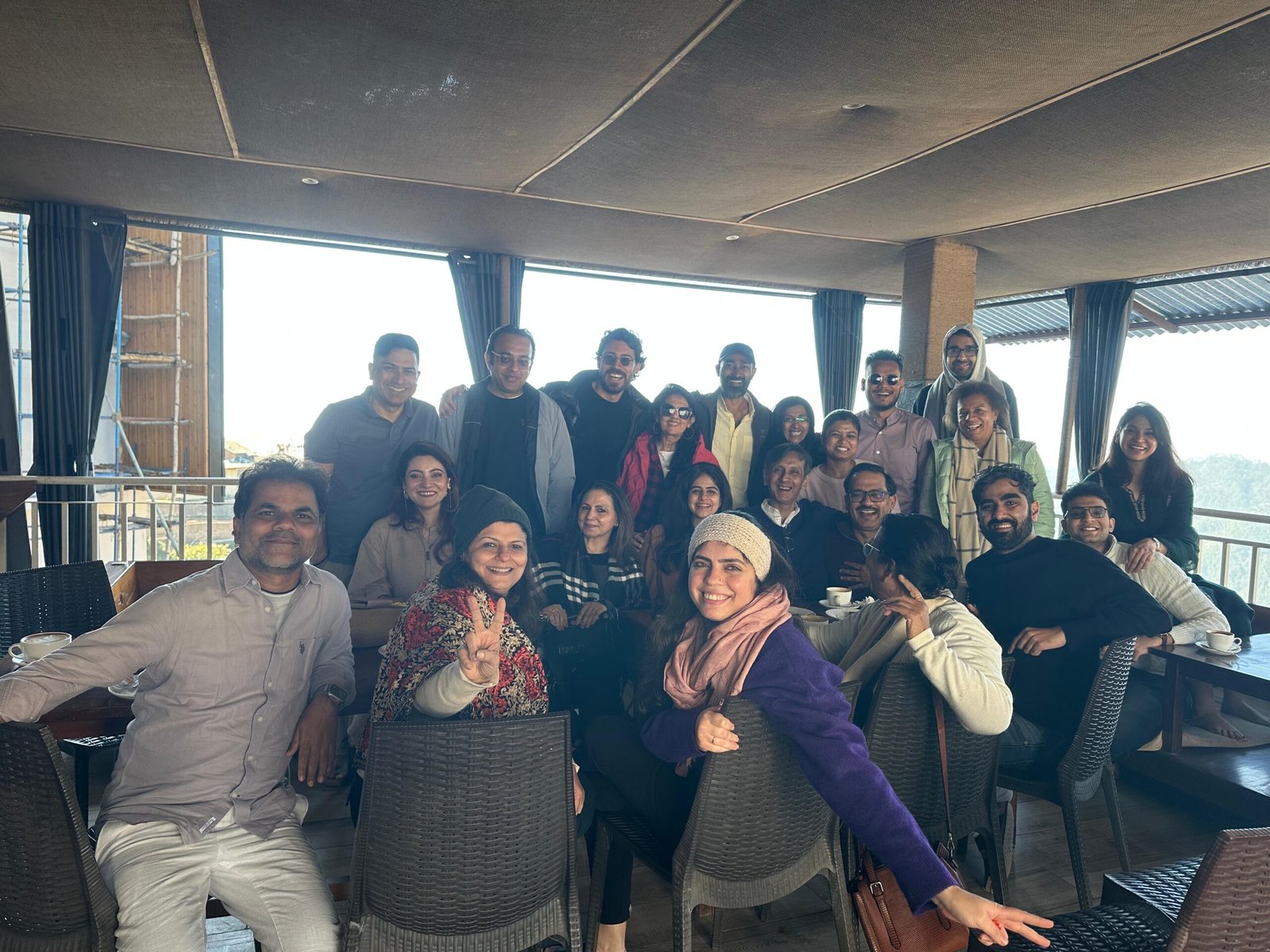 Dharamshala 2025 - at a cafe