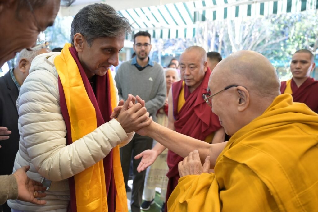 Gautamwith HH Dalai Lama