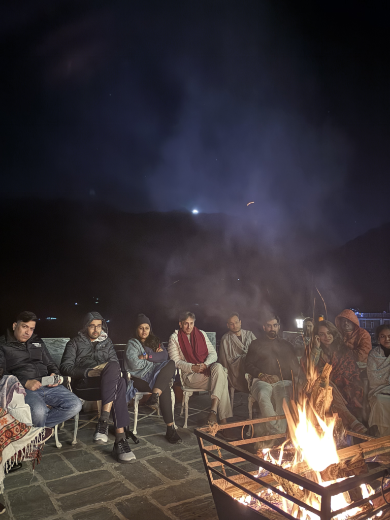 Under the Himalayan Night Sky